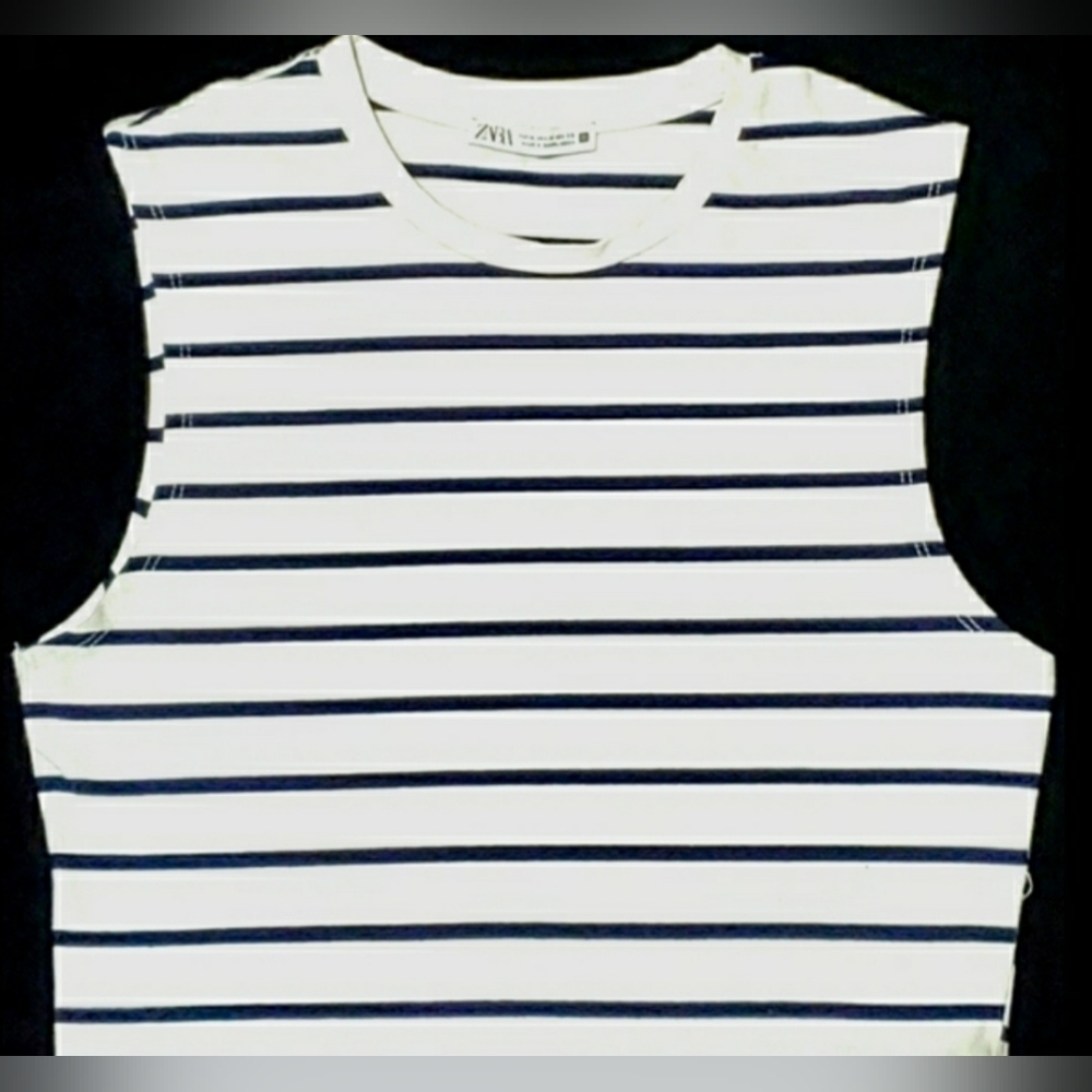 ❗SALE❗ Zara Women's Striped Sleeveless Crop Top